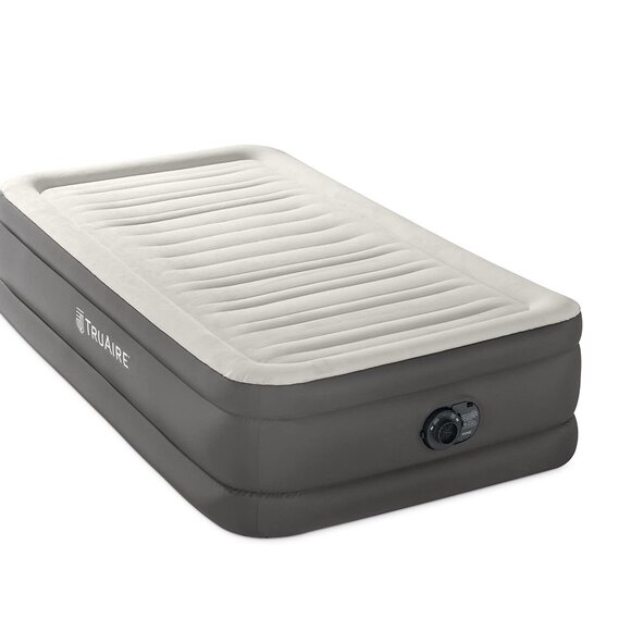 INTEX 64091ED TruAire Luxury Air Mattress: Fiber-Tech, Twin - Picture 1 of 4